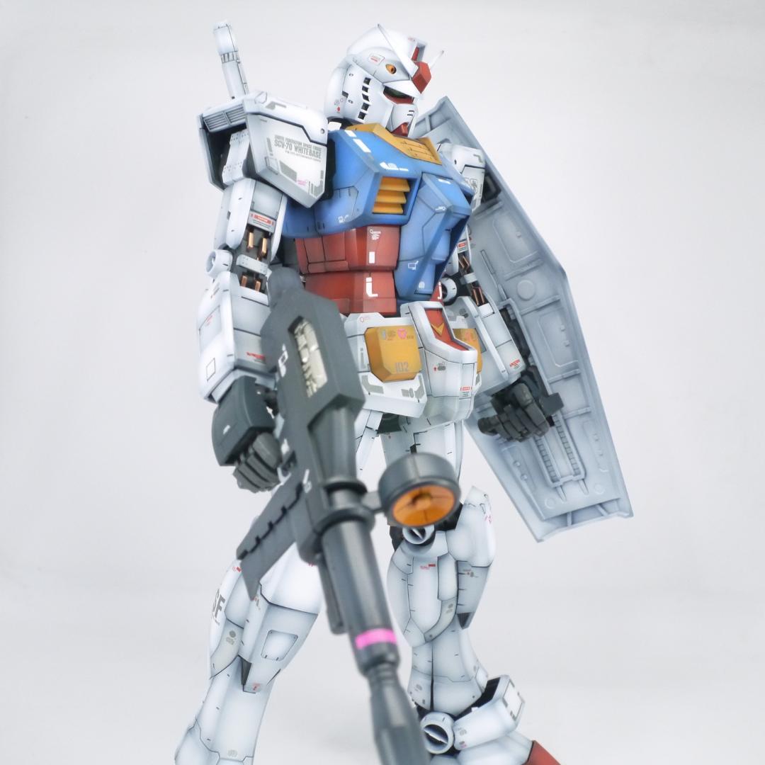 ガンプラ　MG ガンダム Ver3.0　全塗装　完成品