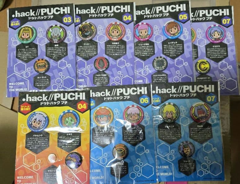 .hack//PUCHI　缶バッジまとめて2
