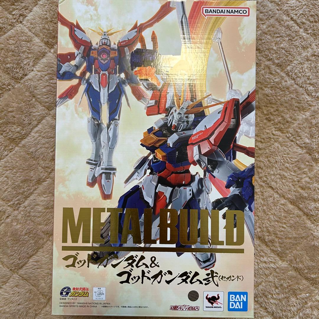 L BUILD メタルビルド　ゴッドガンダム&ゴッドガンダム弐