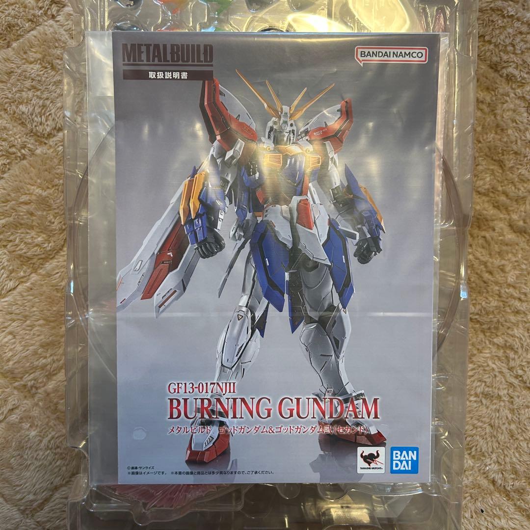 L BUILD メタルビルド　ゴッドガンダム&ゴッドガンダム弐