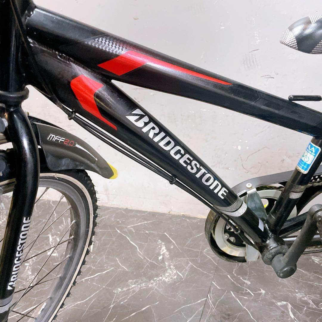 【958】《限定価格》子供用自転車 子供車 ブリヂストン ブラック 22インチ