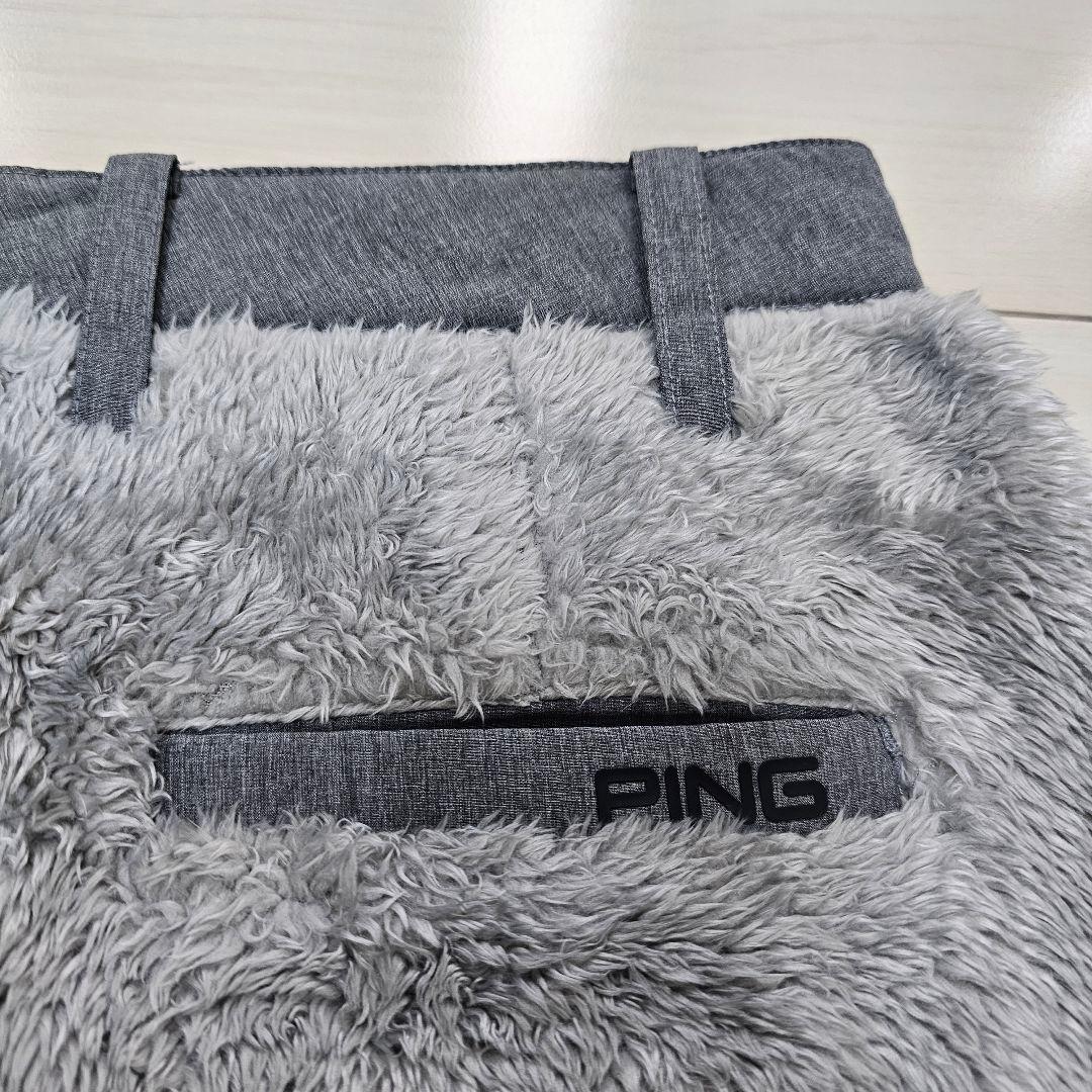 新品 PING レディース【LL】セットアップ ボア フリース スカート 上下