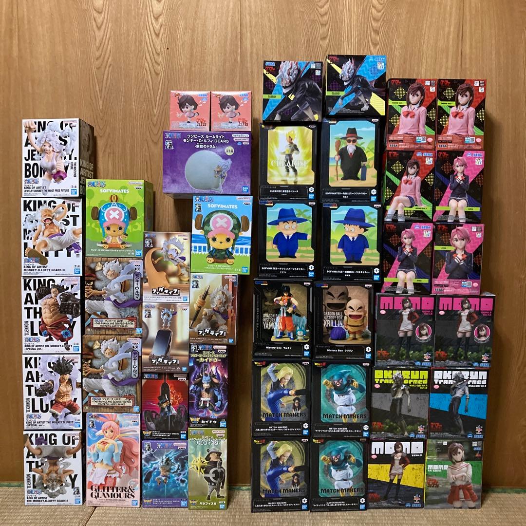 ドラゴンボール・ONE PIECEジャンプ 系大人気フィギュア４４体まとめ売り