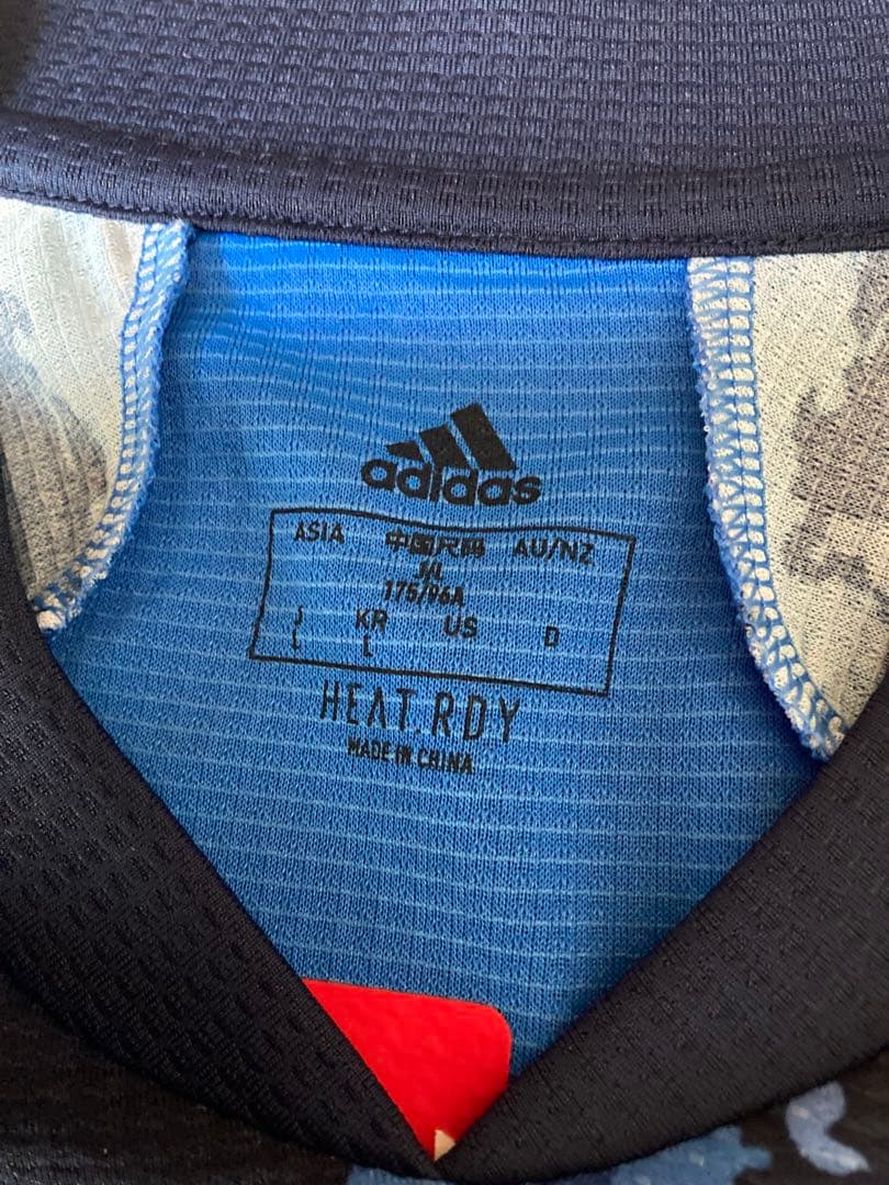 遠藤航　直筆サイン入りユニフォーム　日本代表 背番号6 サイズL