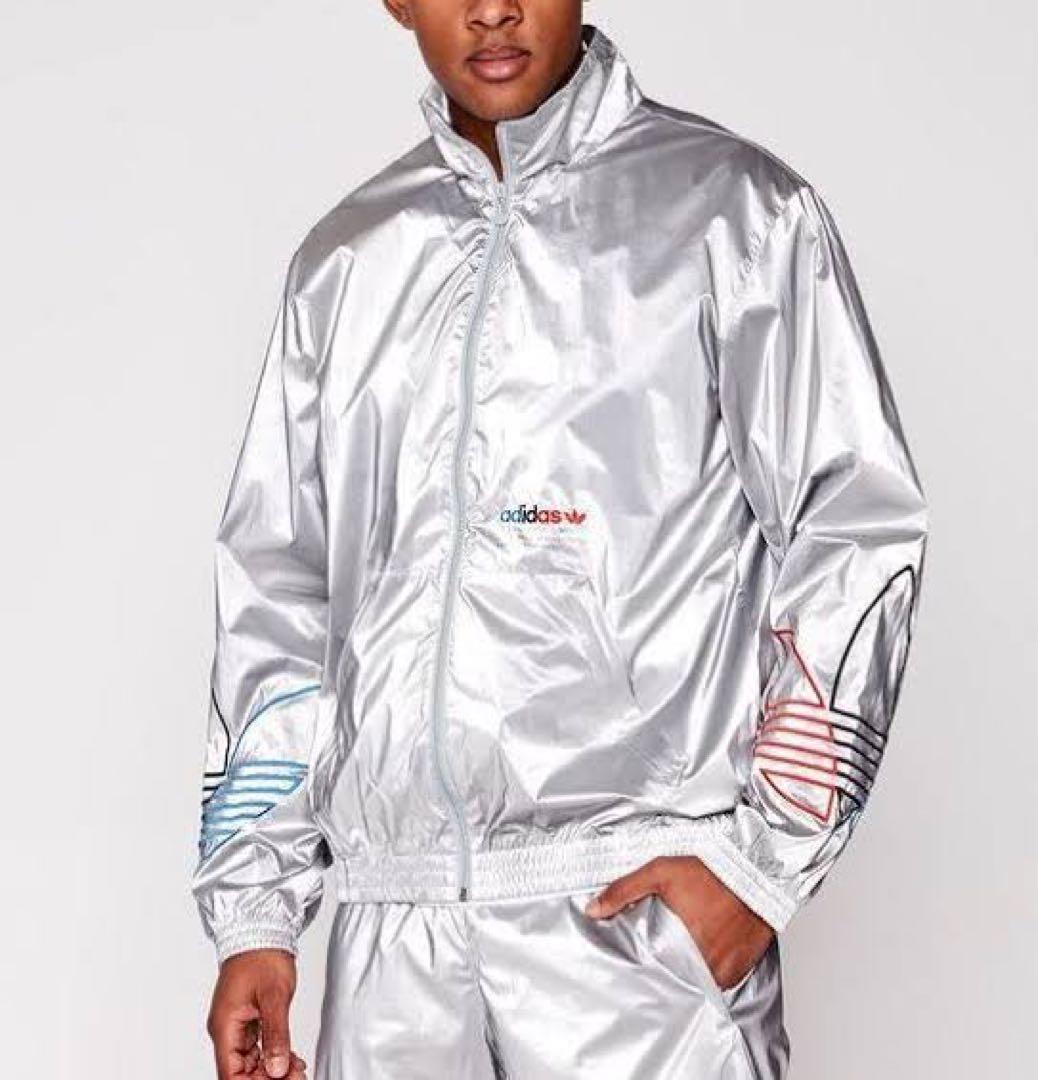 アディダス/トラックジャケット/メンズ/ＬＬサイズ/GN4208/シルバー