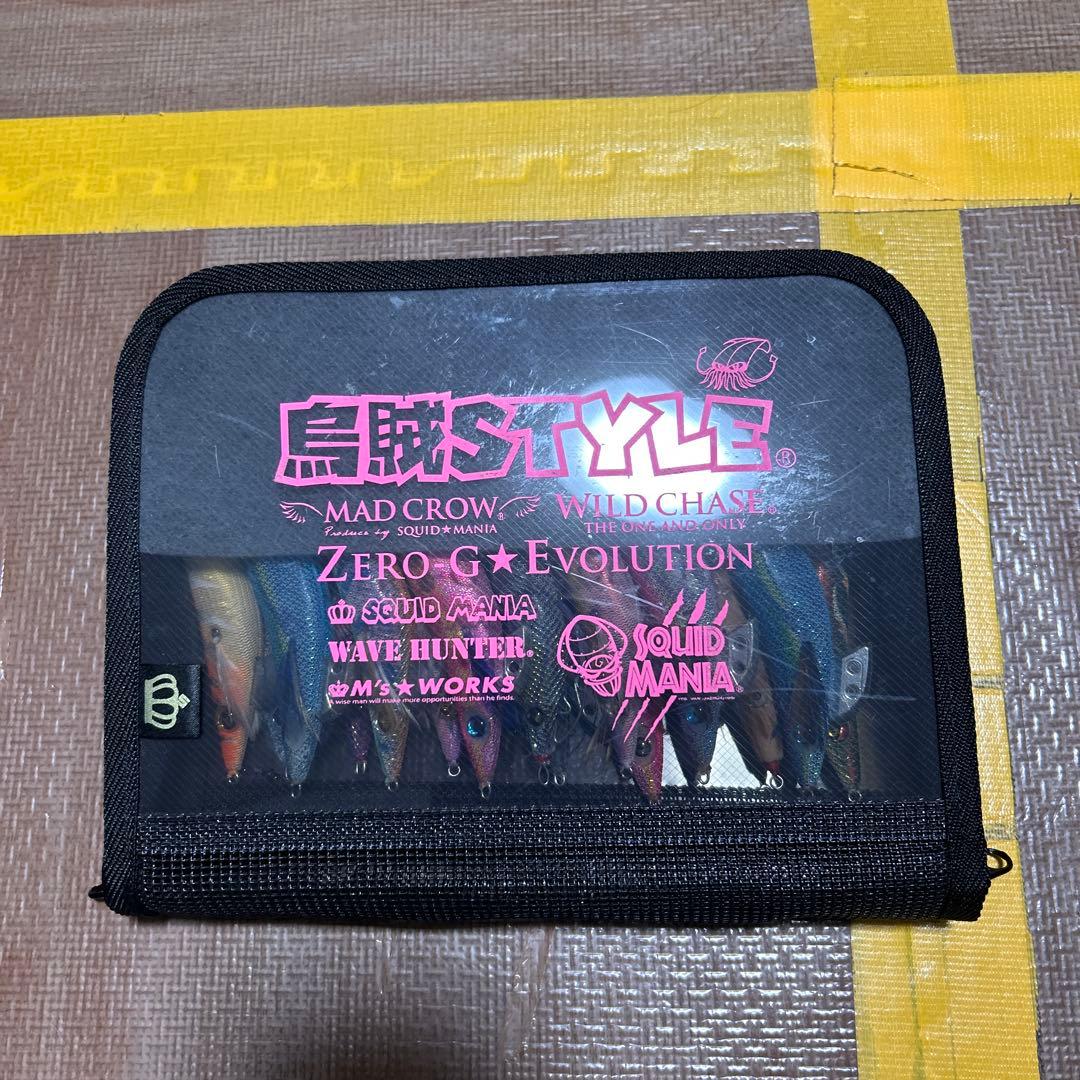 スクイッドマニア ワイルドチェイス エギ王K パタパタ エギ猿