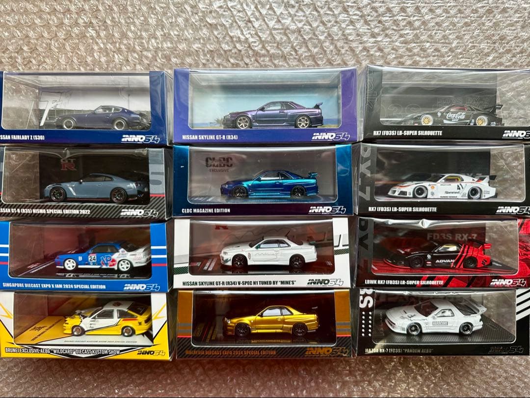INNO64 イノモデル 限定アリ12台セット