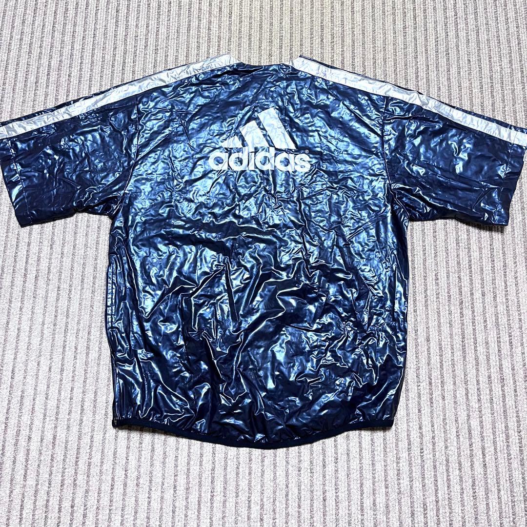 adidas 高校野球部 ピステ Vジャン ウィンドシャツ グラコン ジャンパー