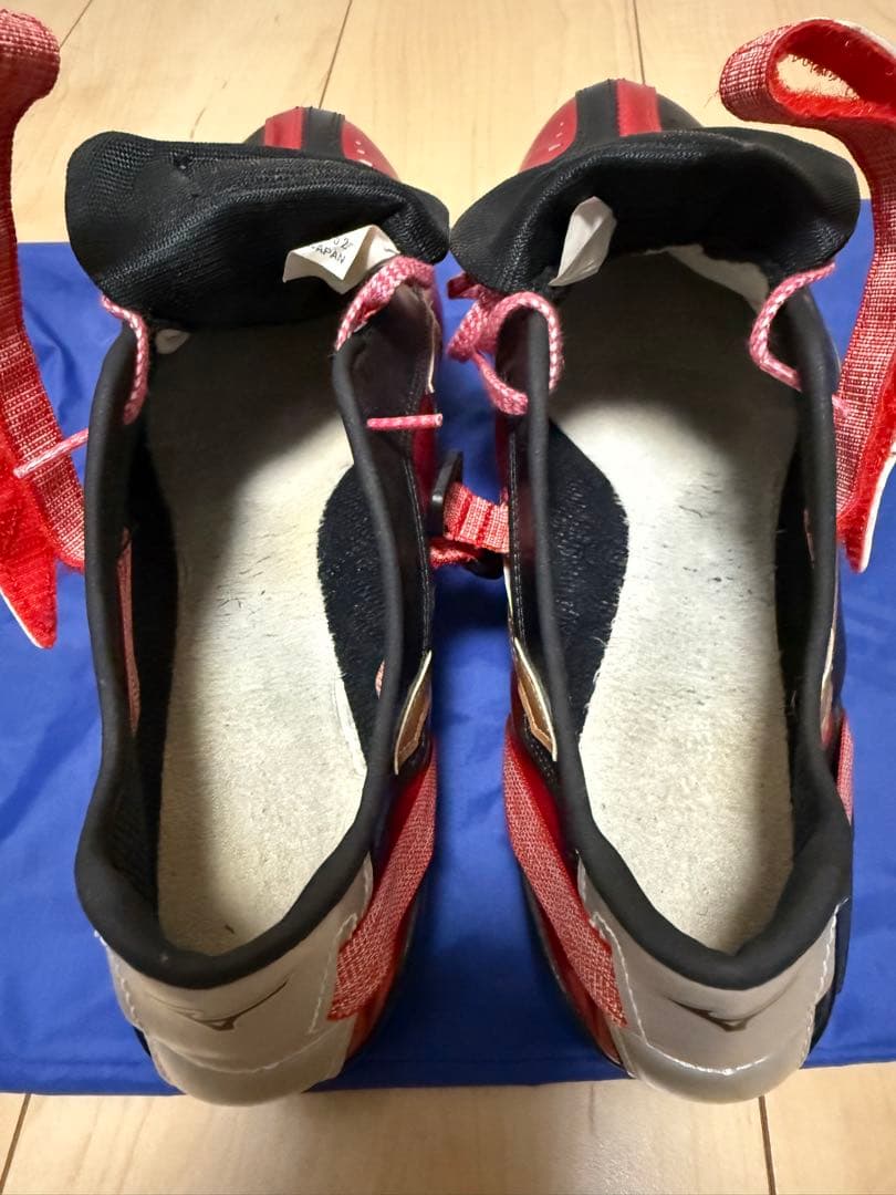 Mizuno スパイクシューズ レッド ブラック