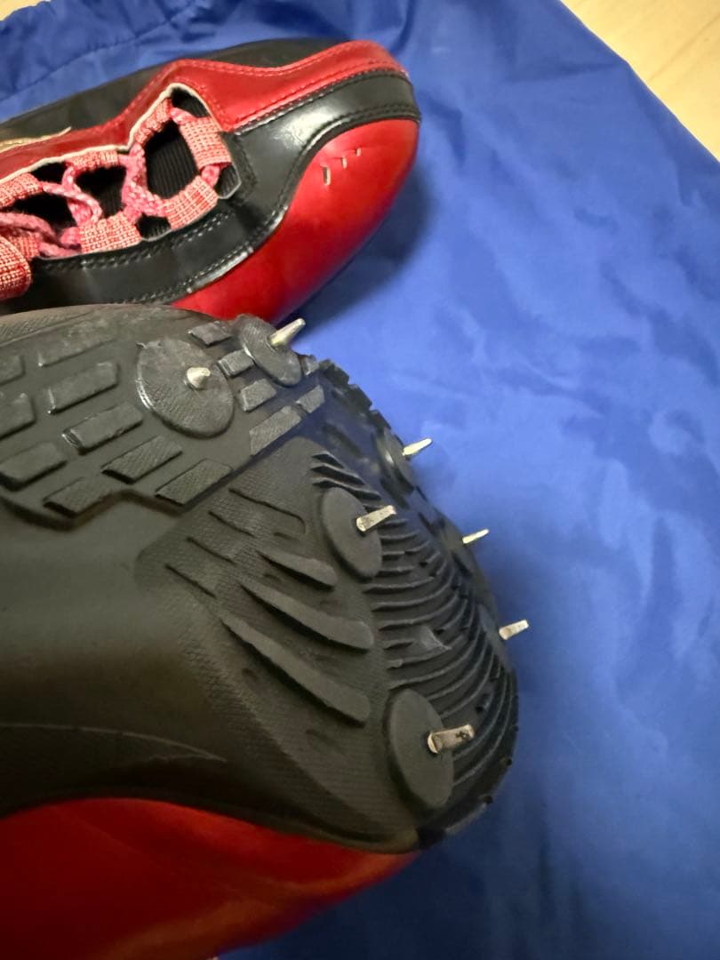 Mizuno スパイクシューズ レッド ブラック