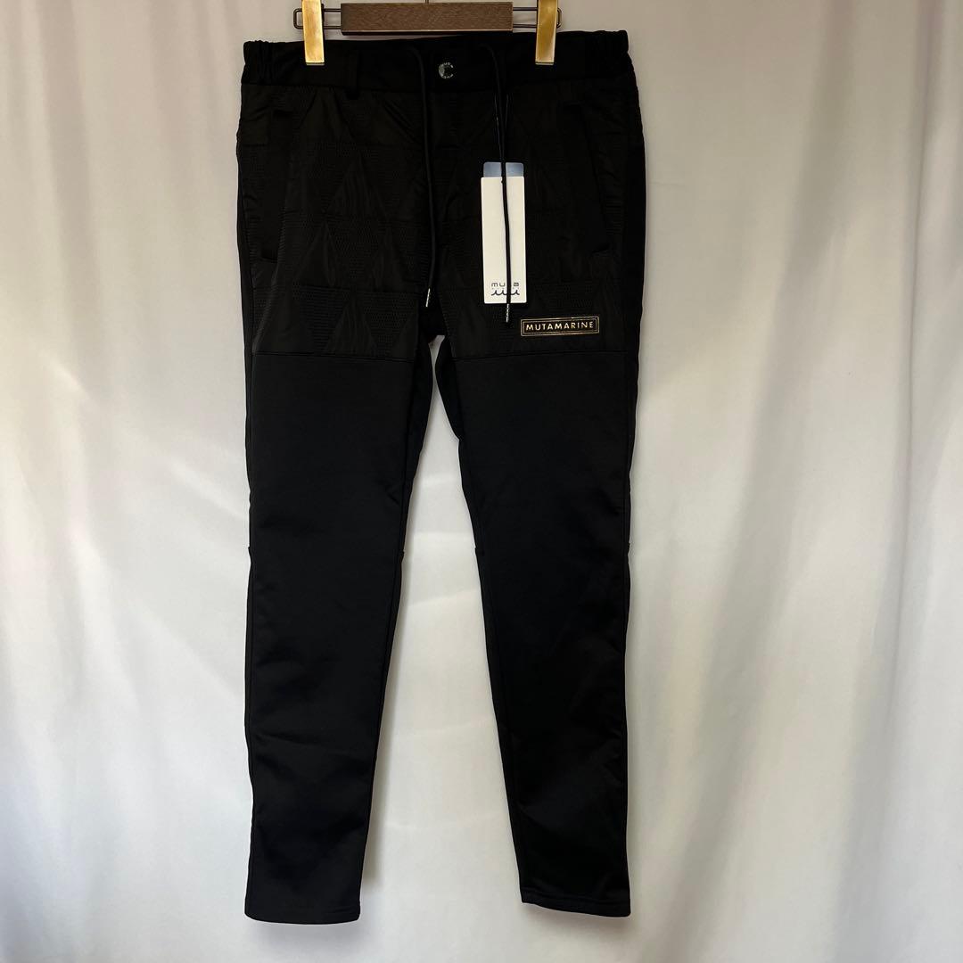 新品 muta MARINE ジオメトリックキルティングパンツ ゴルフウェア 5