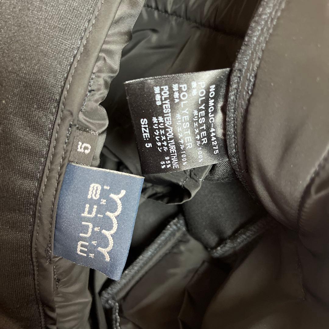 新品 muta MARINE ジオメトリックキルティングパンツ ゴルフウェア 5