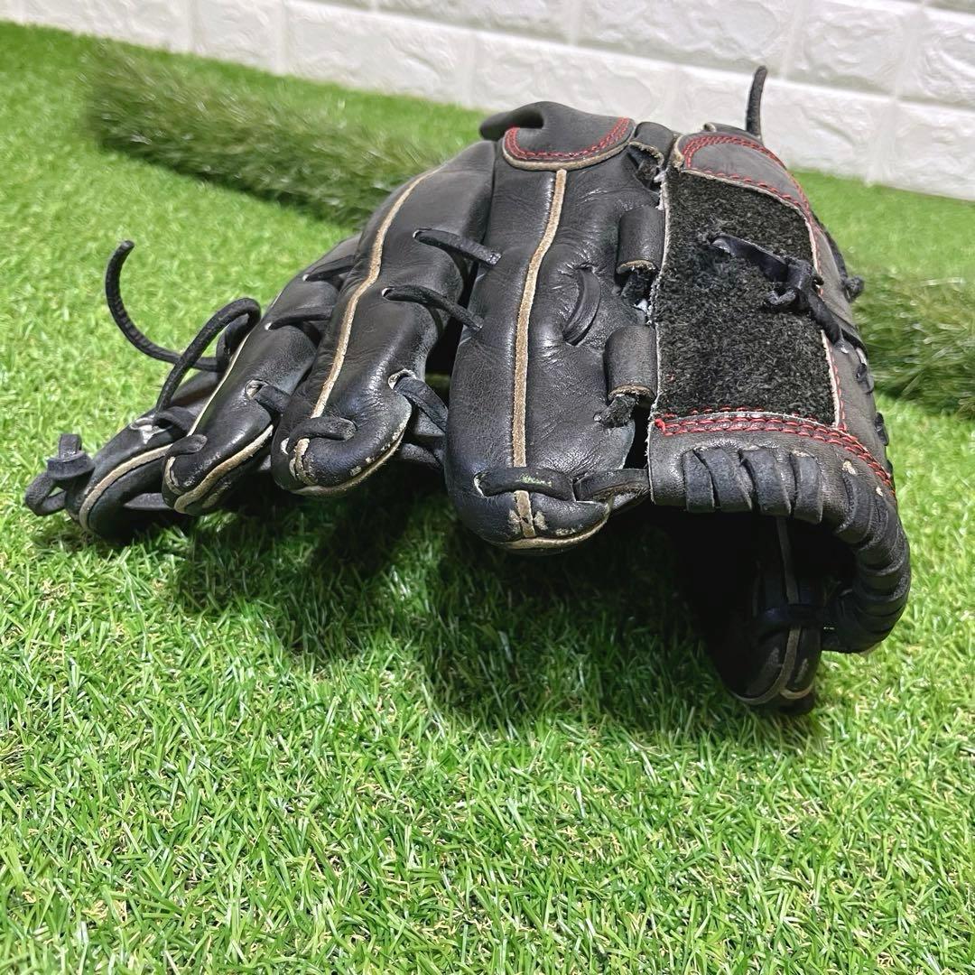 Zeems ジームス 軟式野球 左利き 投手用 オーダーグローブ 謙虚刺繍