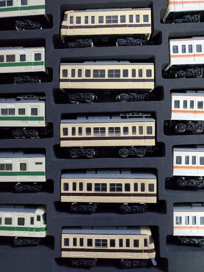 Nゲージ鉄道模型 20両セット