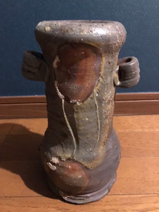 備前焼　稗田茂硫　壺