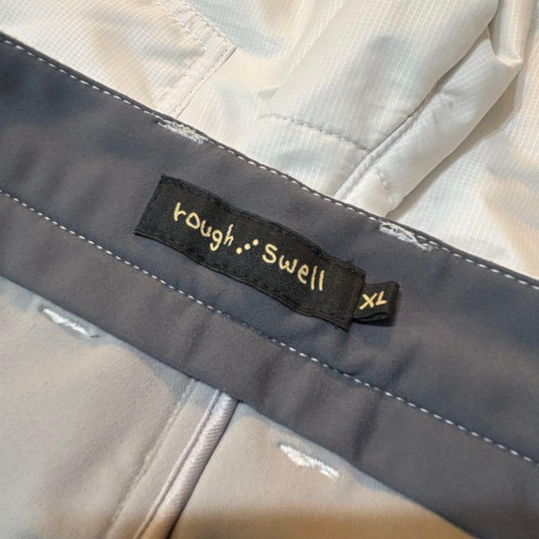 【rough&swell】中綿パデットパンツ　ゴルフ　メンズＸＬ　ホワイト