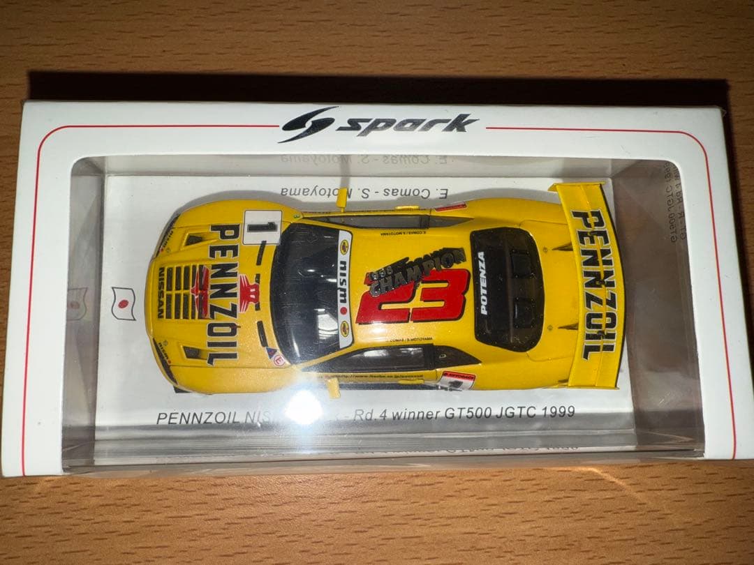 ミニカー 1/43 PENNZOIL NISMO GT-R GT500 JGTC 1999