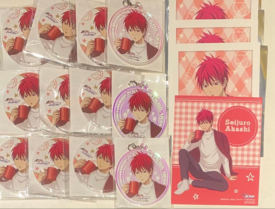 黒子のバスケ アトレ　キャラポップストア　 Cozy Time 赤司セット