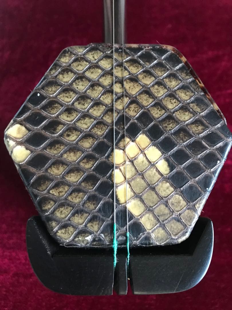 大特価・二胡★上級黒檀★古月琴坊・黄建洪製作★十年保証