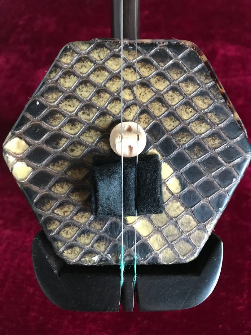 大特価・二胡★上級黒檀★古月琴坊・黄建洪製作★十年保証