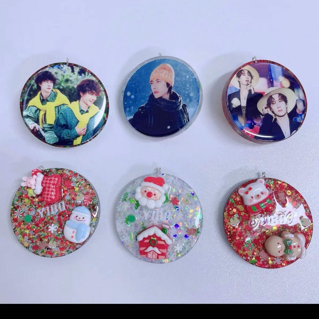 王一博 クリスマス限定　レジン　キーホルダー❣️ 8セット❣️確認用❣️1223