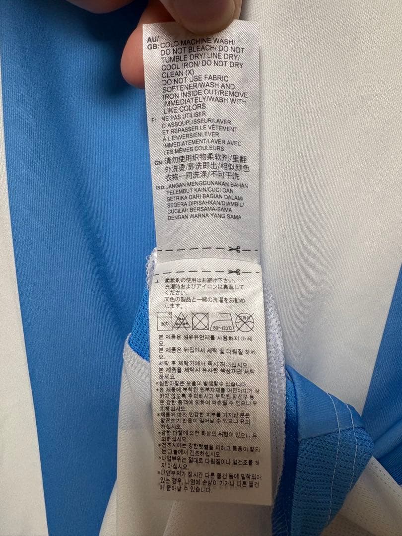 【正規品】アルゼンチン代表 コパアメリカ2024 決勝モデル フルパッチXL