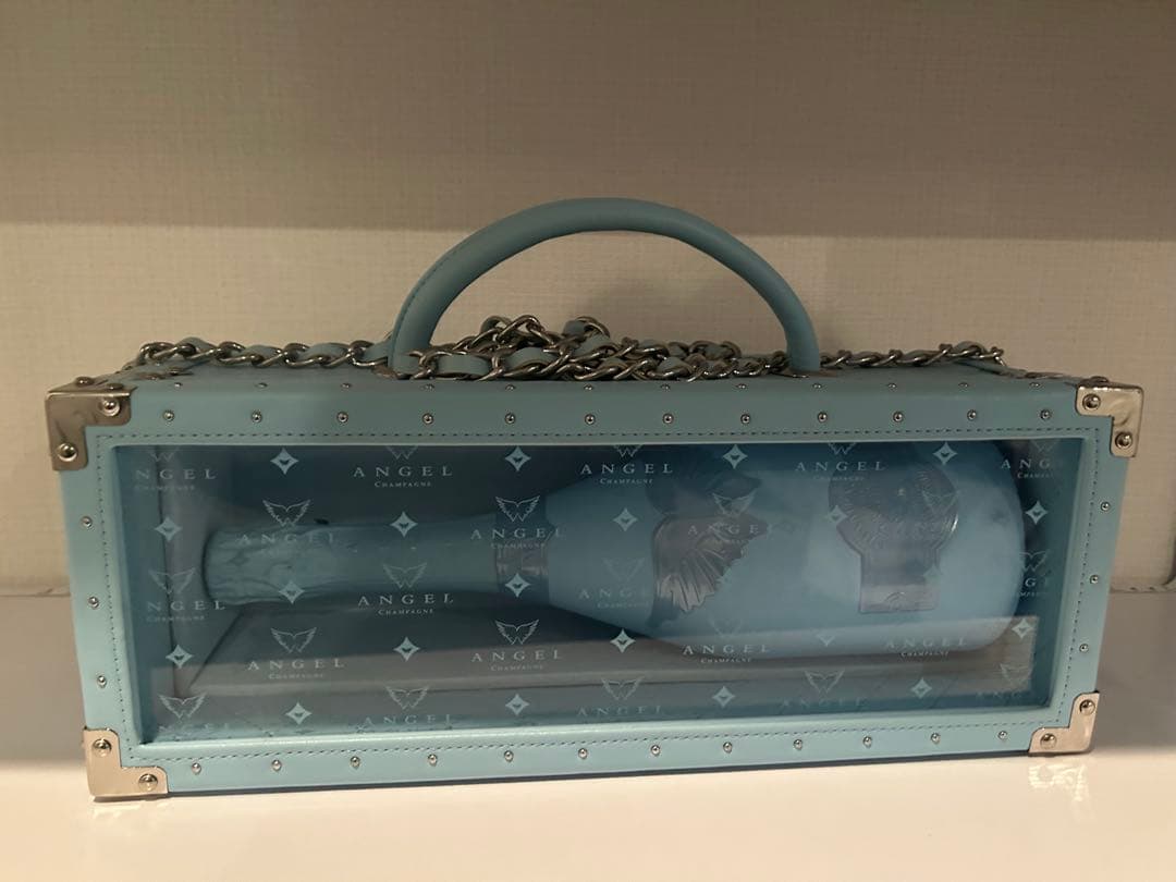ANGEL エンジェルシャンパン　限定　ブルー　レザー
