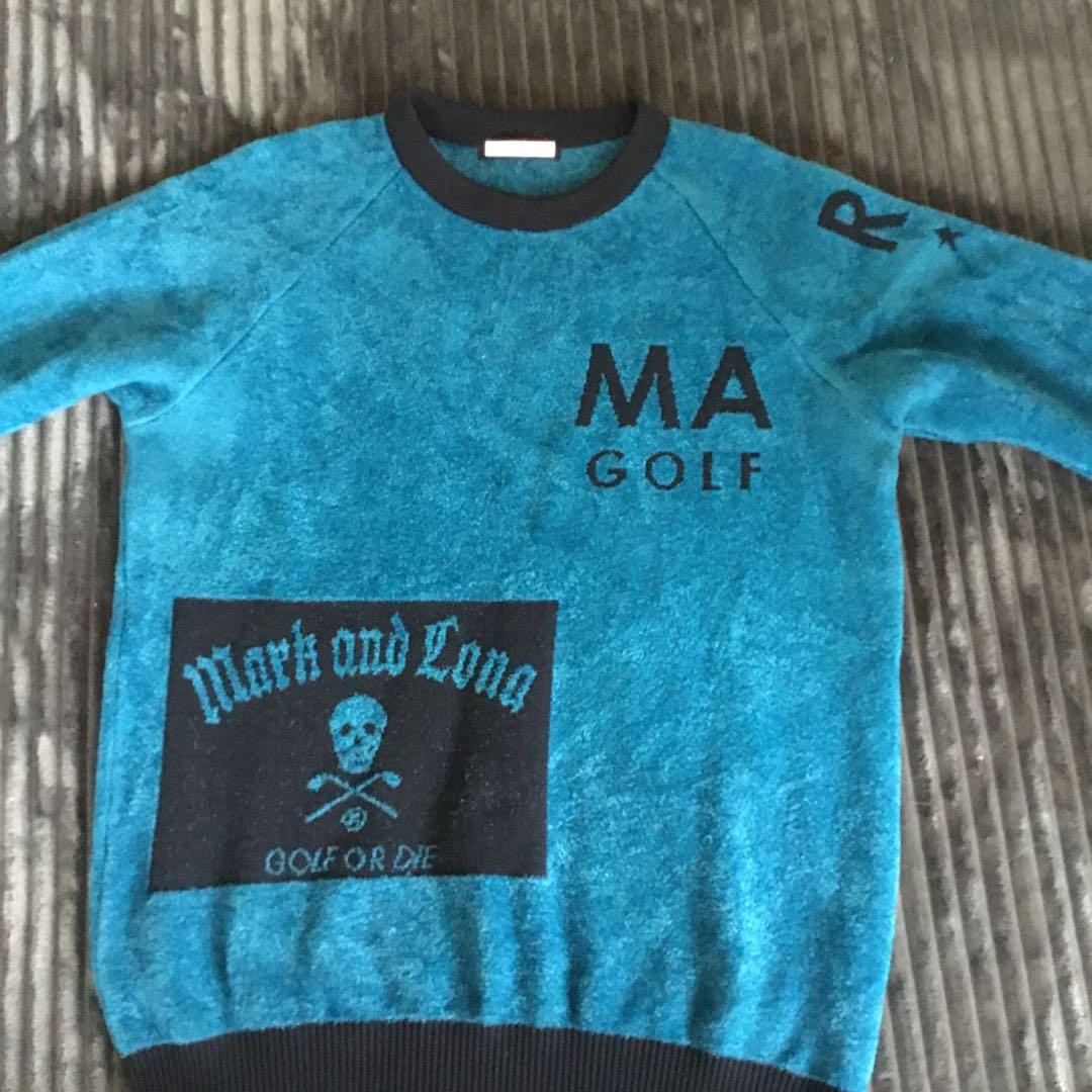 MARK & LONA ターコイズ セーター サイズ48