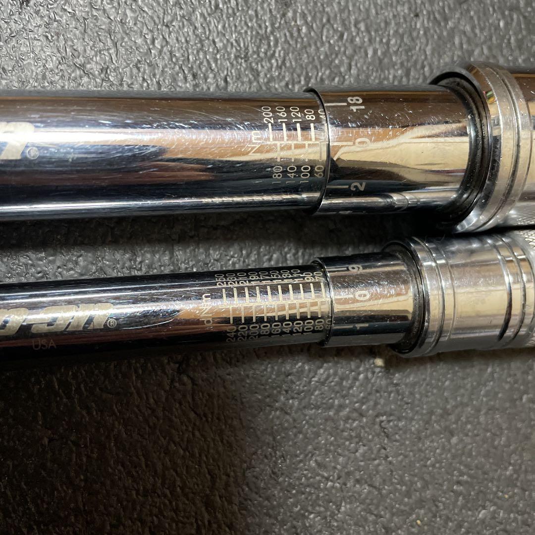 Snap-on トルクレンチ　2本セット