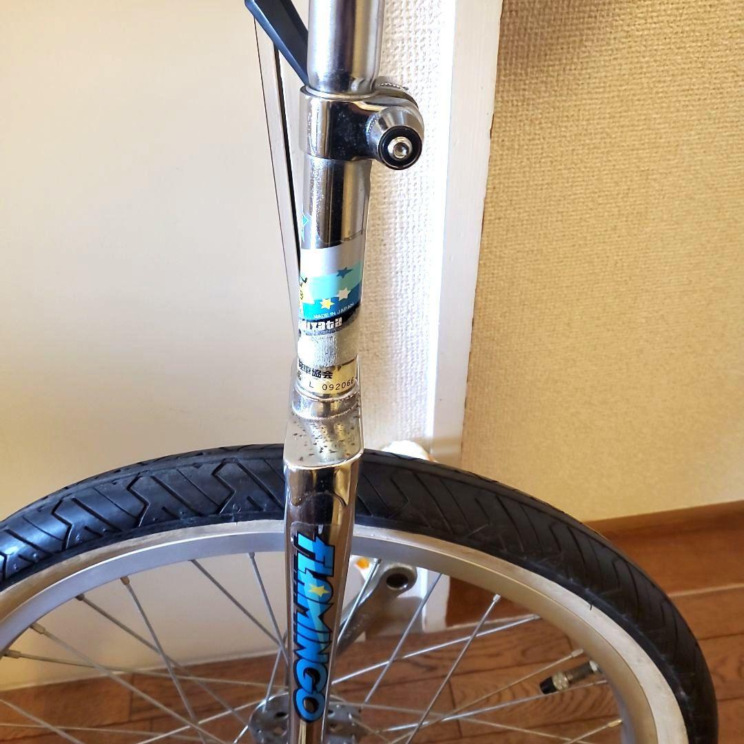 MIYATA フラミンゴ 20インチ 一輪車 競技用 グリーン