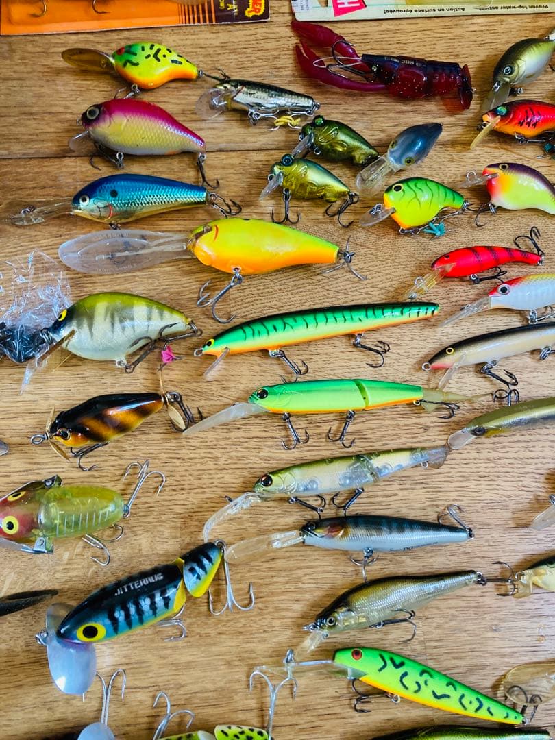 バス釣り オールドルアーセット 100個以上