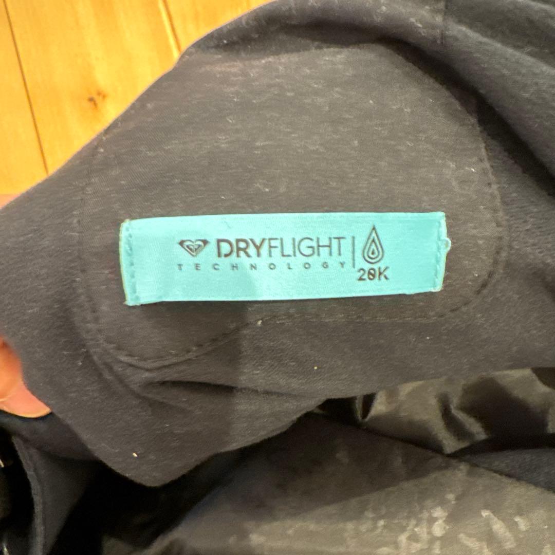 らロキシー　ROXY ビブパンツ　黒オーバーオール　M レディース