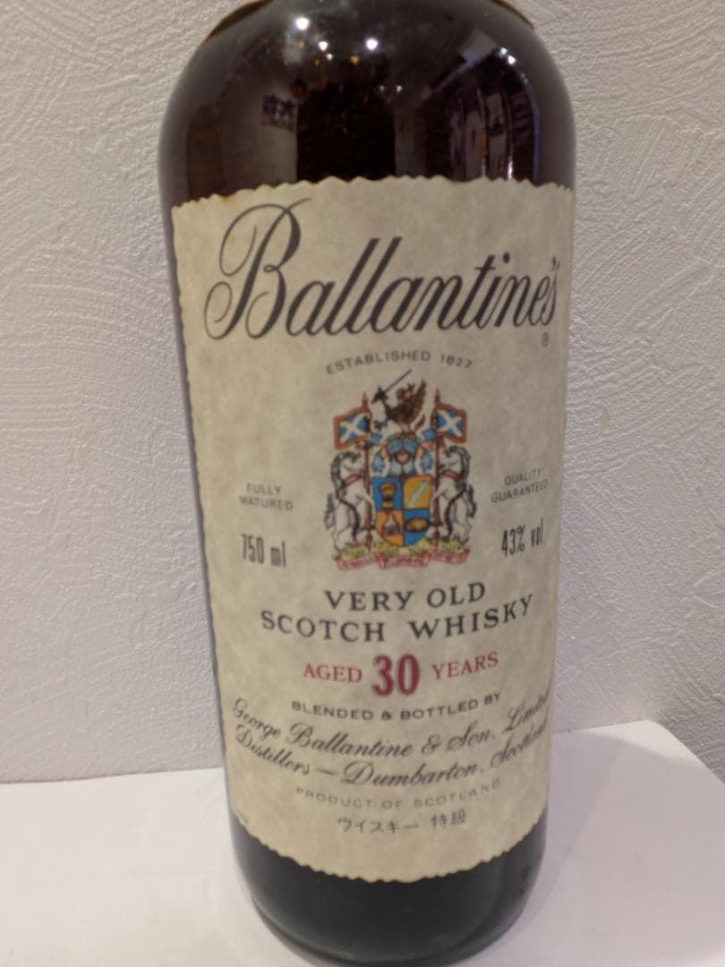 霞*様 【神奈川県限定発送】スコッチ バランタイン30年 750ml ウイスキー