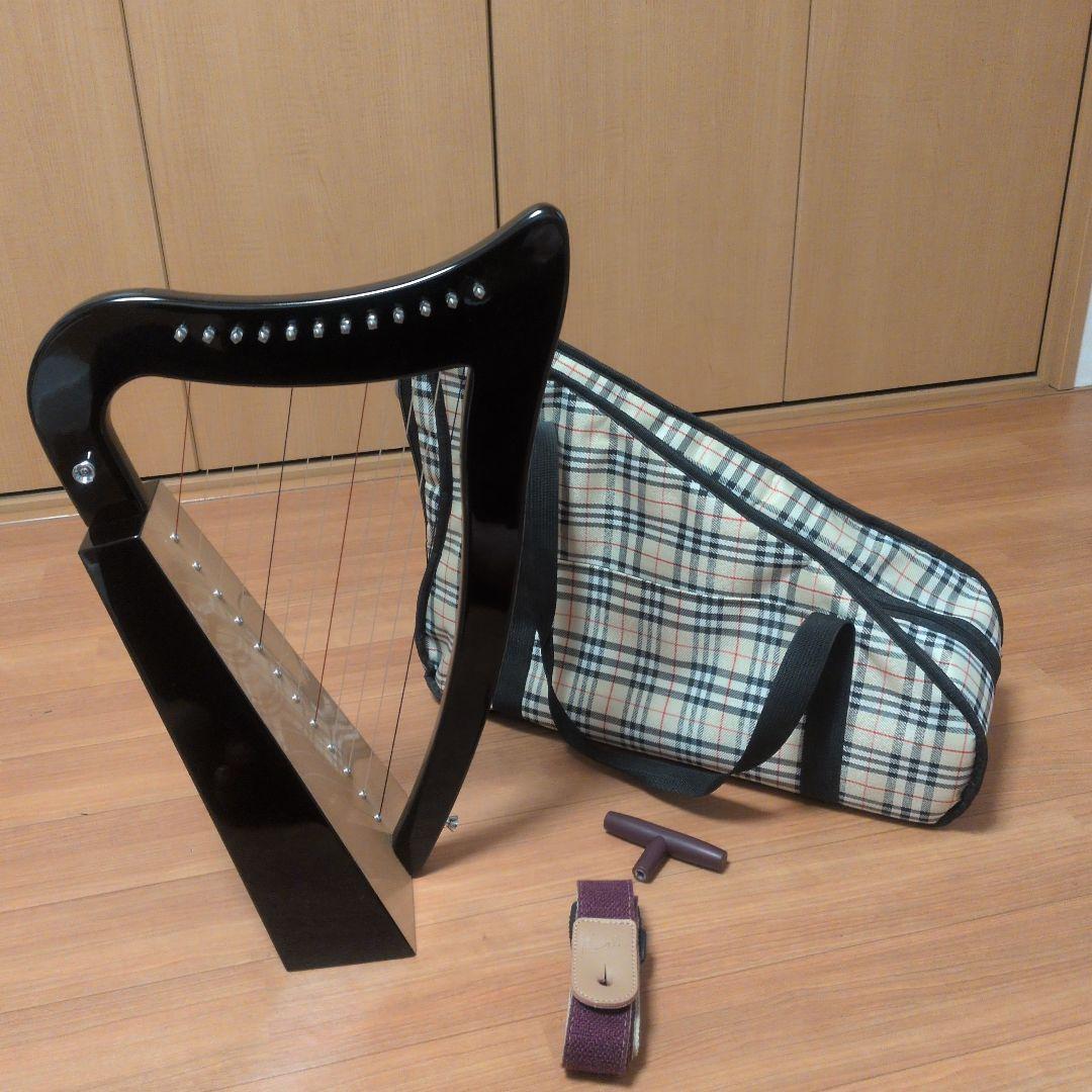 12弦ハープ ベイビーハープ・　黒