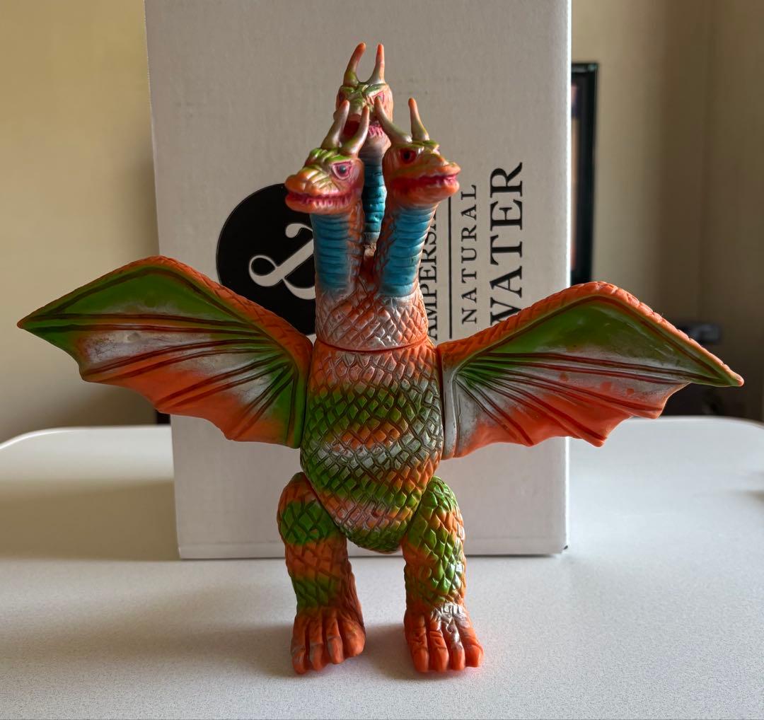 キングギドラ　ソフビ　当時物