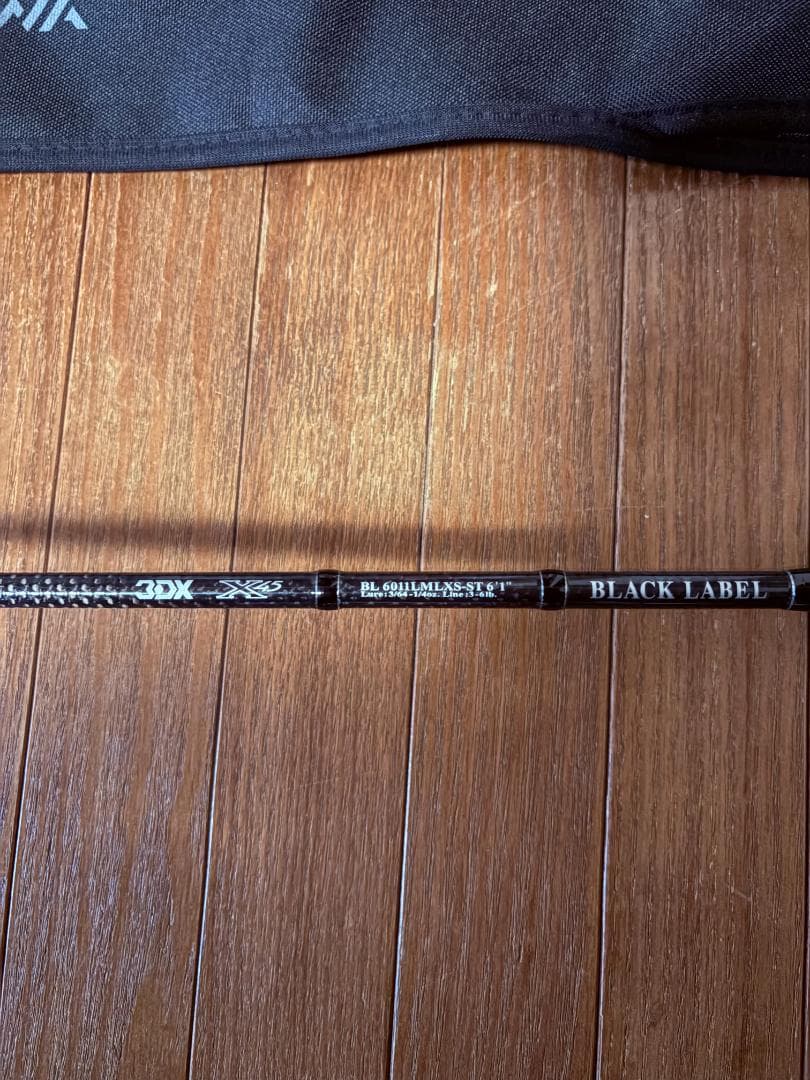 ダイワ　ブラックレーベル　６０１１ＬＭＬＸＳ−ＳＴ／バスロッド