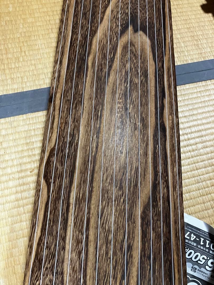 箏セット　すだれ彫　送料込み