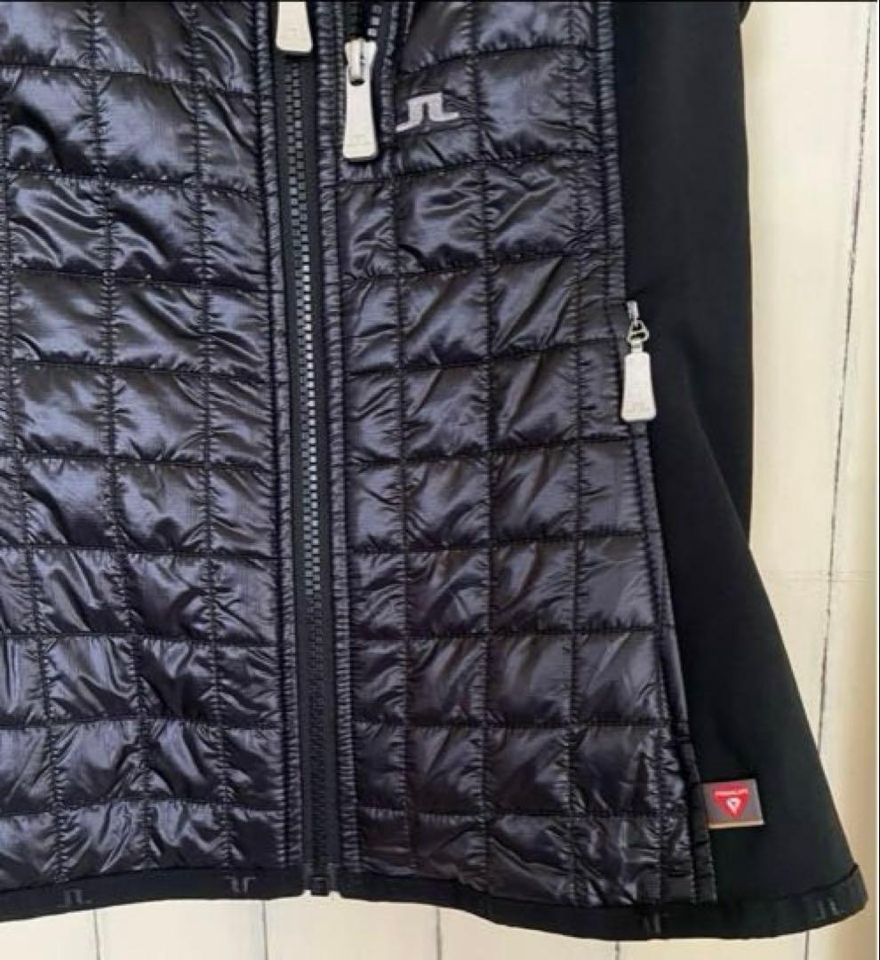 J.LINDEBERG ジェイリンドバーグ　ダウン　ベスト　ブラック　S