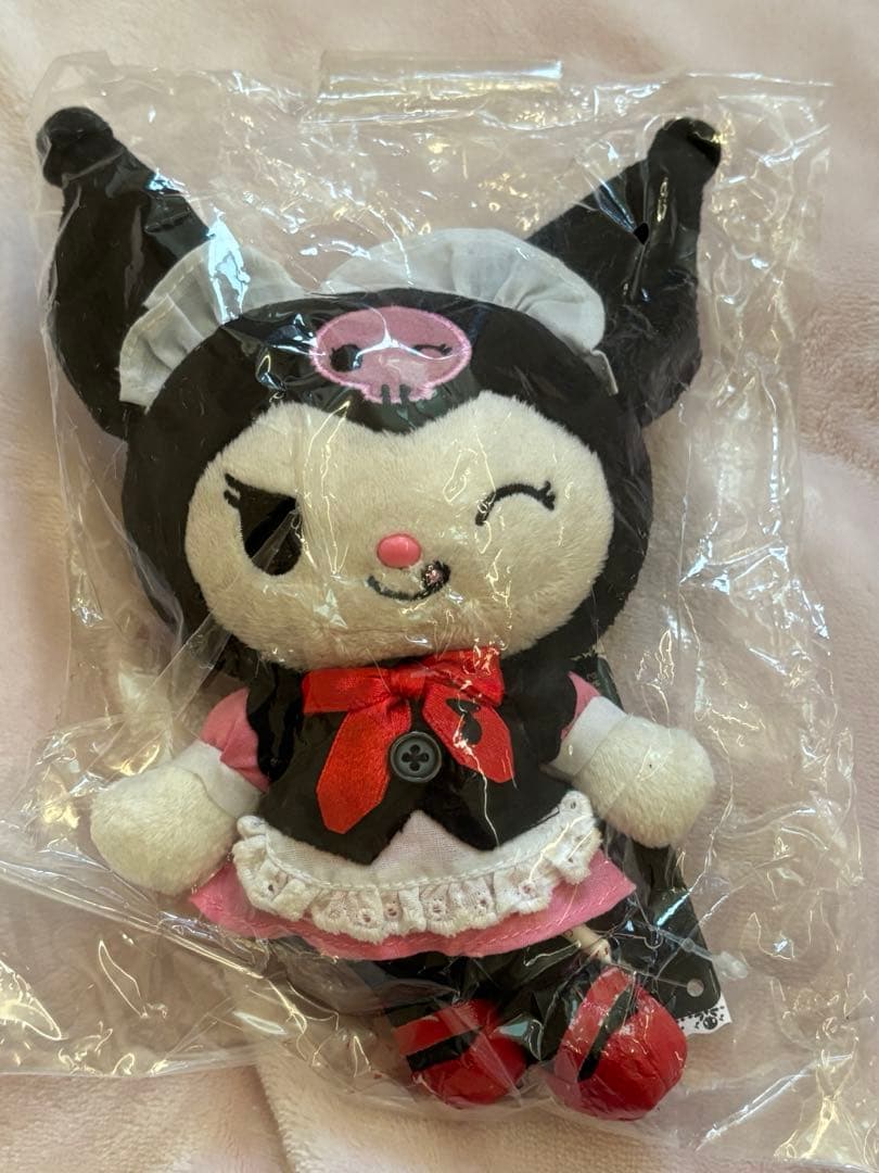 u*）様 おねがいマイメロディ クロミ×メイドカフェ　ぬいぐるみ　2006年　ぴ