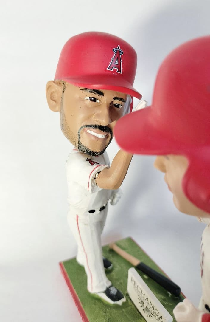 マイク・トラウト&アルバート・プホルス／”40本塁打” ボブルヘッド人形