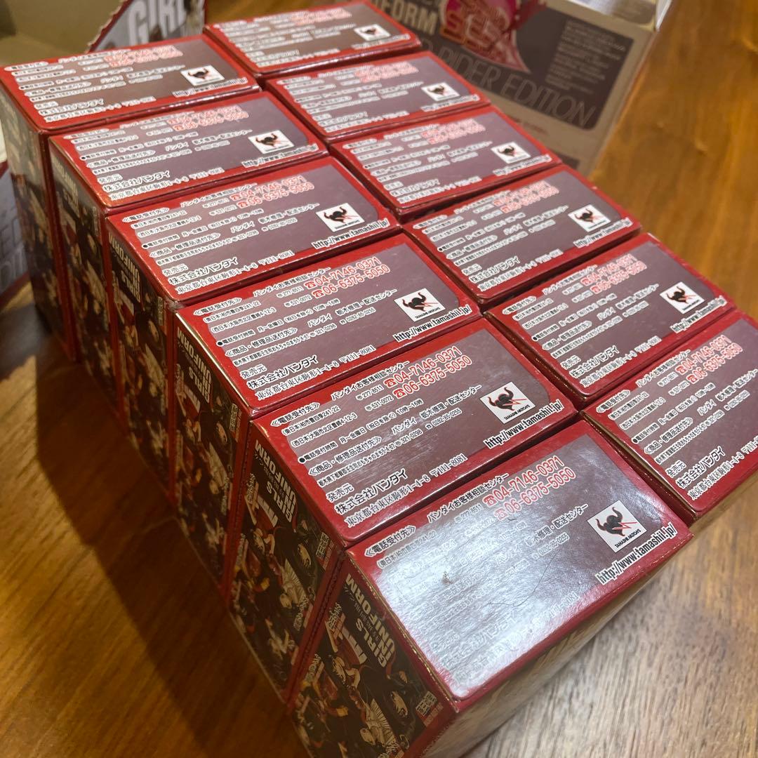 ガールズインユニフォーム　仮面ライダーエディション　1&2 未開封