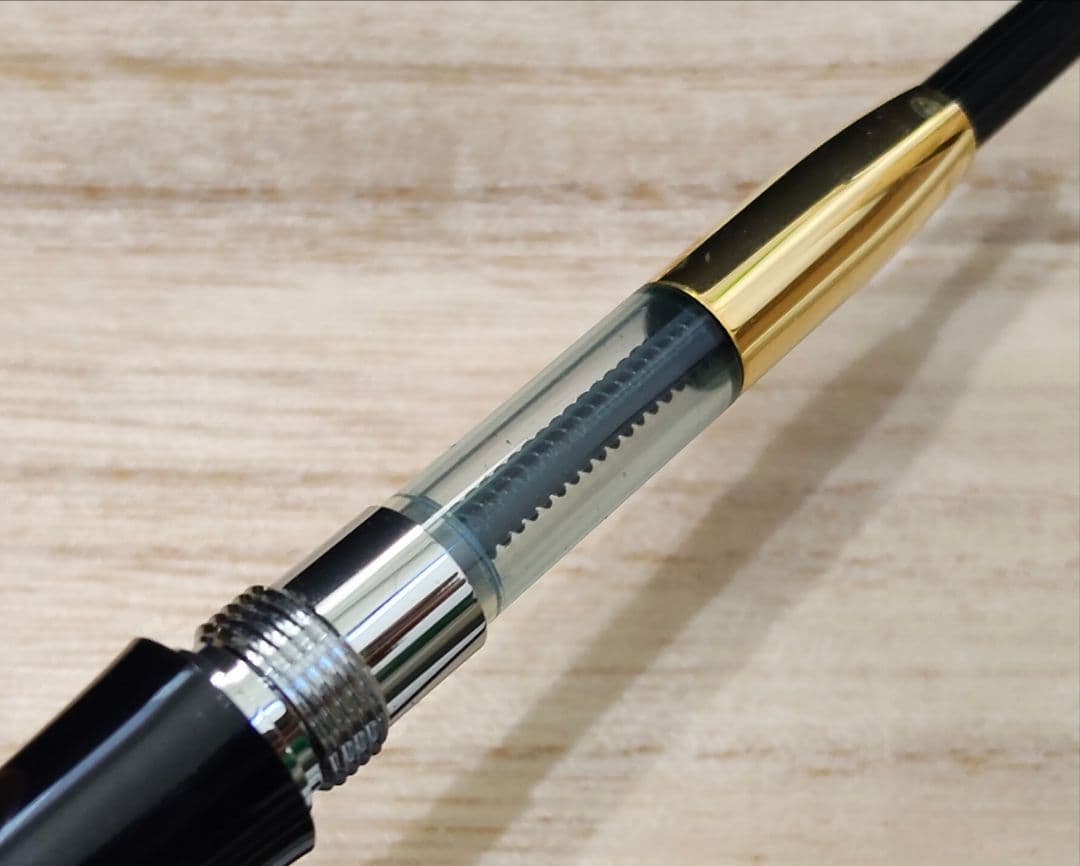 PLATINUM プラチナ万年筆 肥後象嵌 桜 #3776 ペン先14金 桐箱付