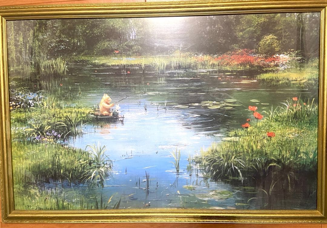 クラシックプー　額装