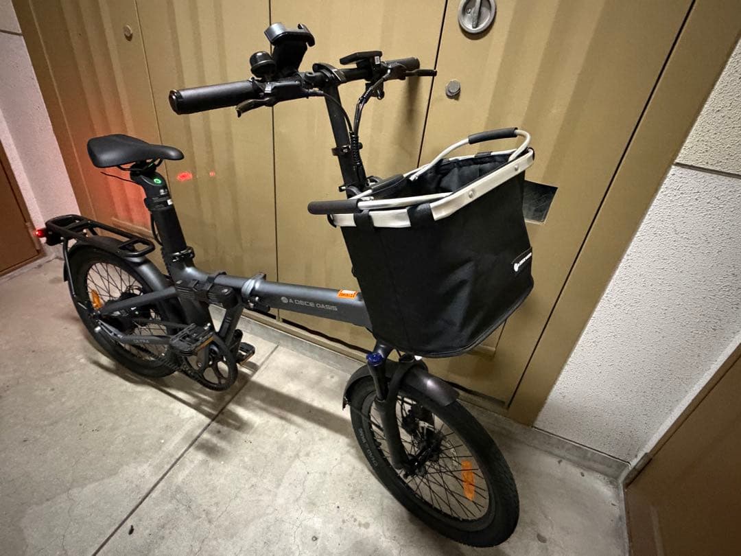 ADO Air 20 Ultra 折りたたみ電動アシスト自転車 美品 直接手渡し