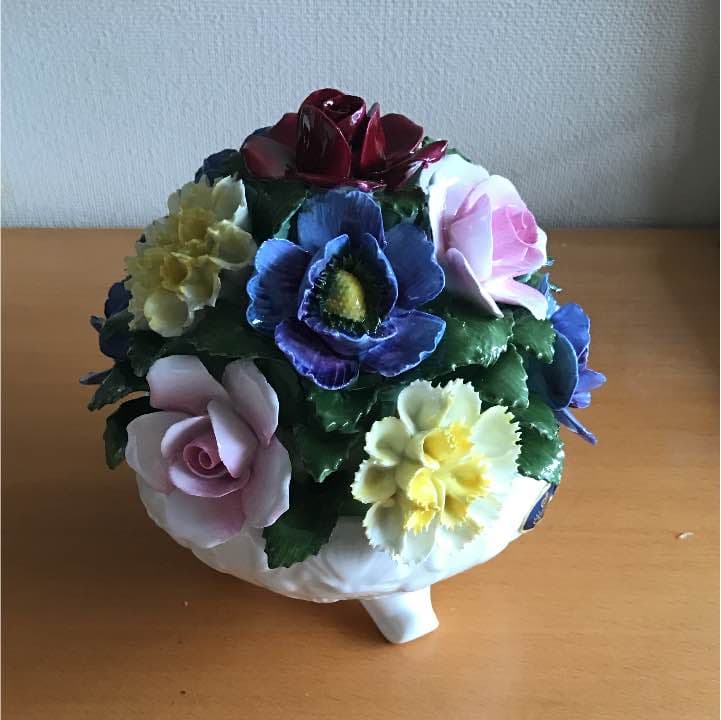 AYNSLEY English violet  陶器