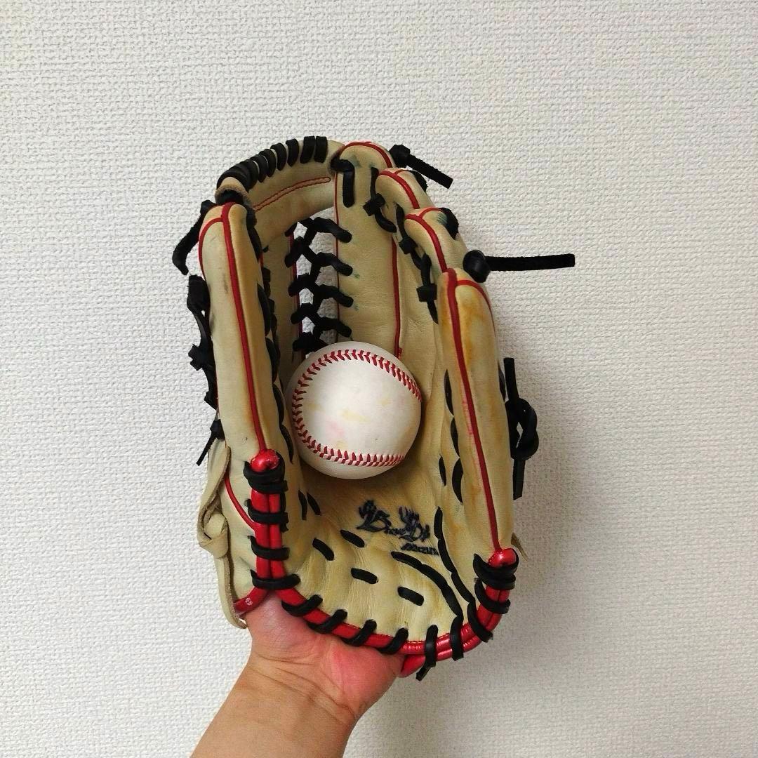 071 ミズノ 即戦力 型抜群 軟式 内野手用グローブ