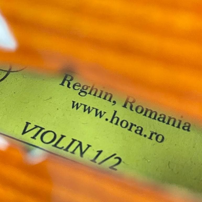 極美品●HORA Reghin●1/2 ホラ レギン バイオリン 初心者・中級者