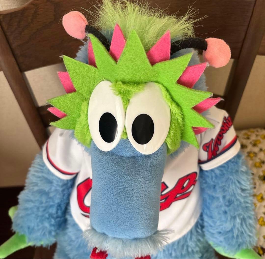 広島東洋カープ　特大スライリー　新井ハンドパペット