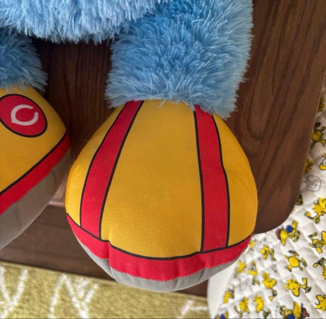 広島東洋カープ　特大スライリー　新井ハンドパペット