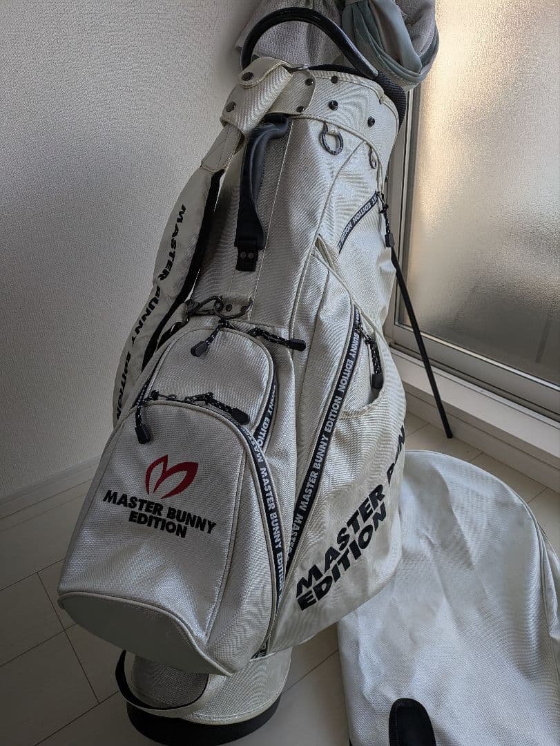 MASTER BUNNY EDITION キャディバッグ ホワイト